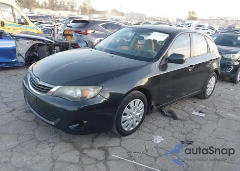 2008 Subaru Impreza 2.5I из США, поврежденный, VIN JF1GH61678H816140